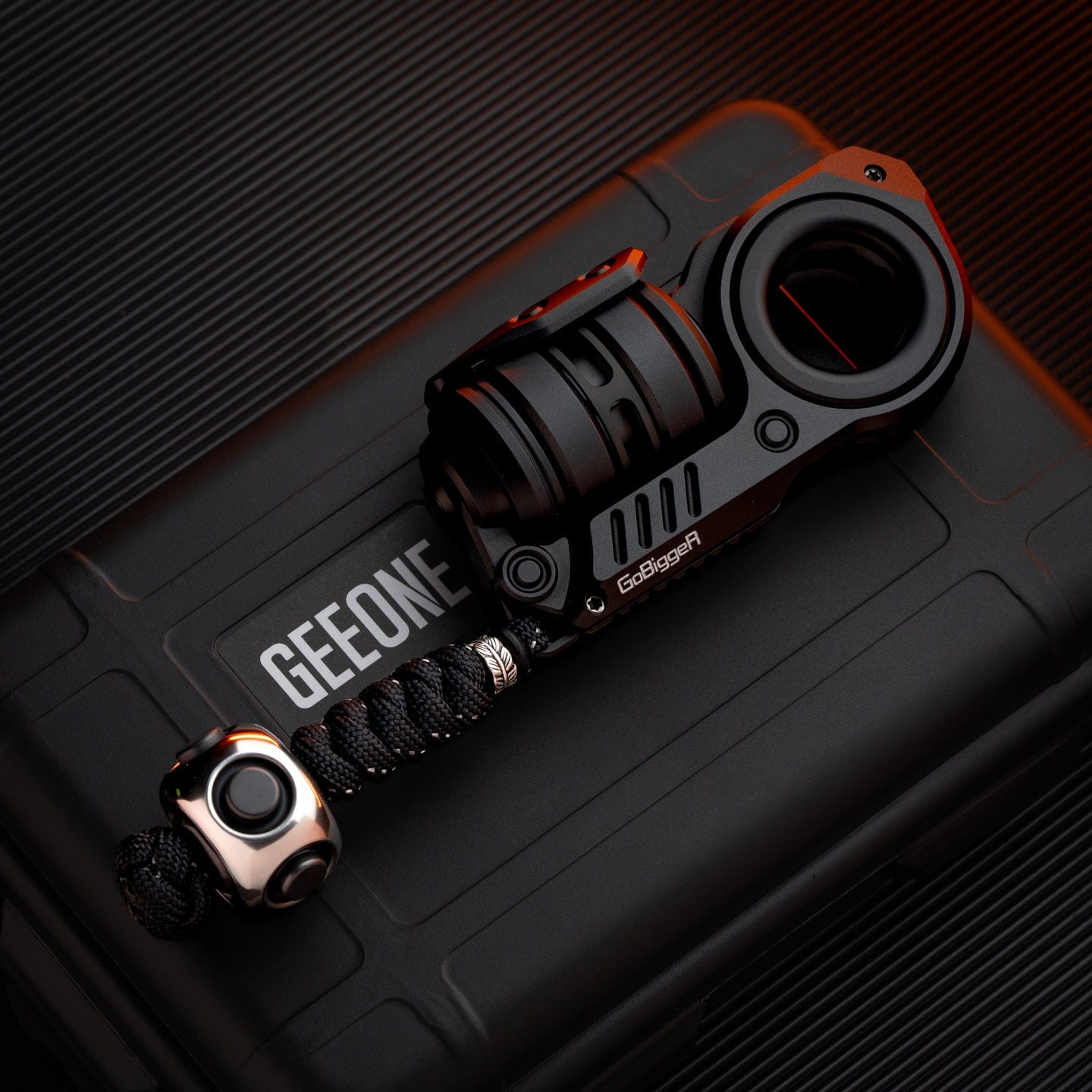 GoBiggeR Fidget Slider Sinian Lite (Youth Edition) Set / Sinian(Aluminum black) +noiz-Spore braiding kit