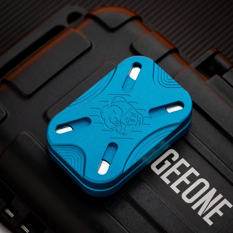 PDedc Fidget Slider Panda Slider Aluminium(blue)