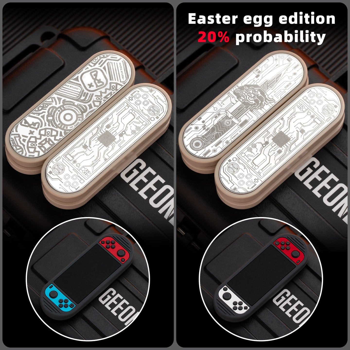 TIER I 只禁优惠代码 Guandan MINI version / PEEK+SS laser engraving (GEEONE&TIER I)