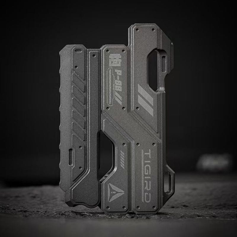 TIGIRD Multi Tool P08 Lighter&Fidget Toy Aviation aluminum-gray
