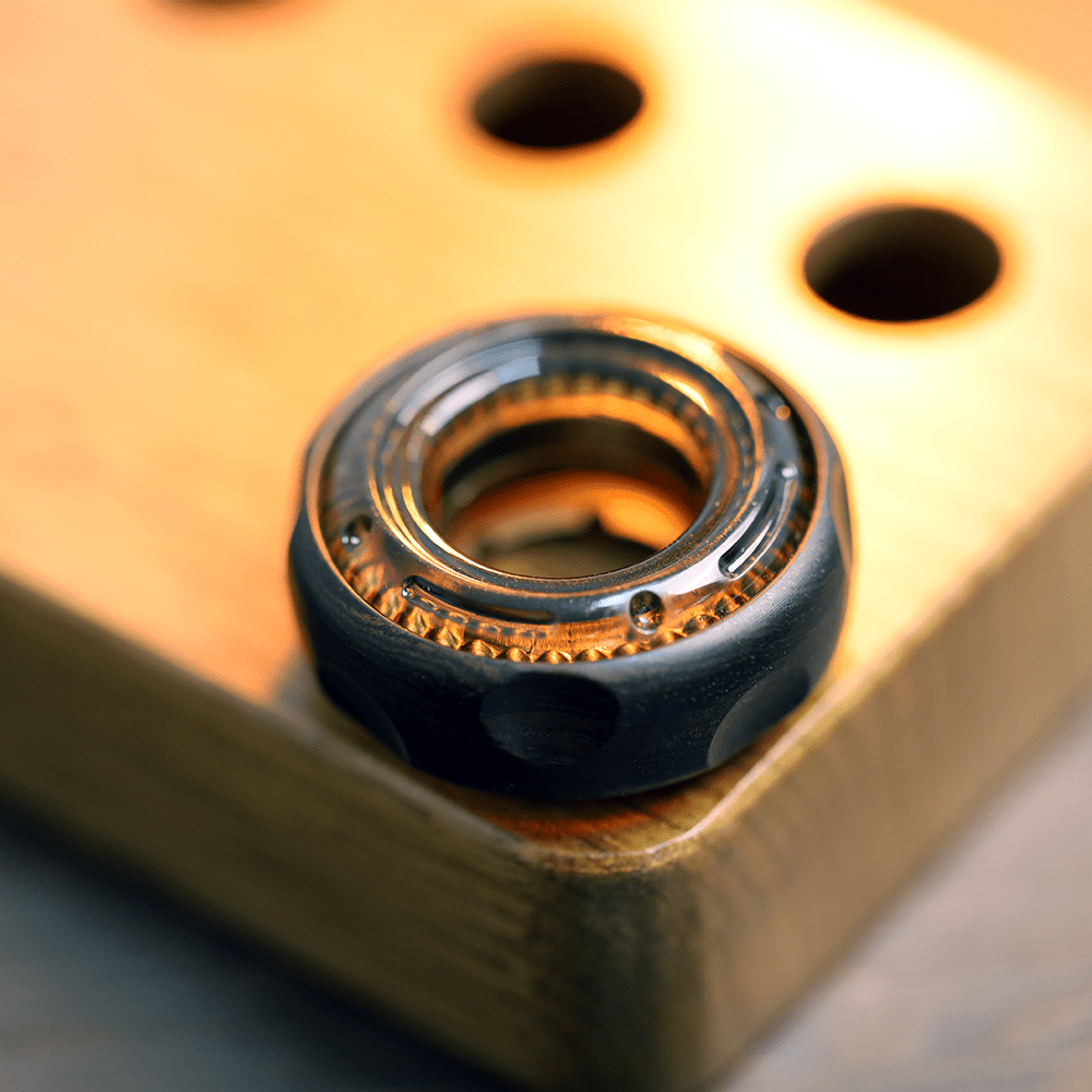 GAO STUDIO CHIZ RING African Blackwood+PC
